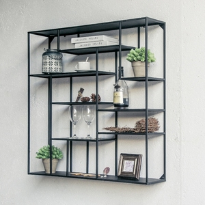 <span class=keywords><strong>Étagère</strong></span> murale suspendue en fer, design moderne, en stock - Product Image 3