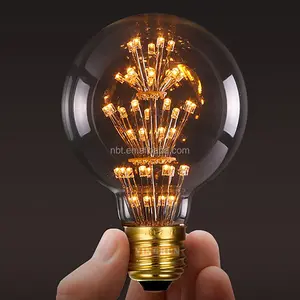 2019 neue produkt G95 Feuerwerk LED Licht E27 Edison Vintage Birne lampe