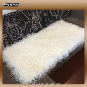 Piel de Oveja Mongola, Tela de Pelo Largo, Piel Genuina - Product Image 2