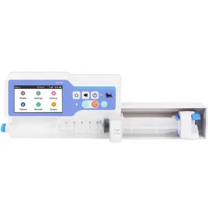 Pet injection syringe pump for veterinary use