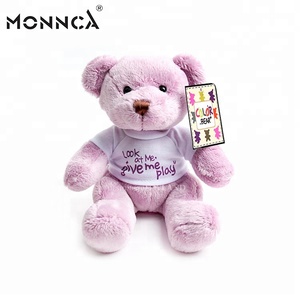 Monnca <span class=keywords><strong>Peluche</strong></span> Arcobaleno Teddy Bear Piccolo Nomi <span class=keywords><strong>Con</strong></span> Il Vestito - Product Image 6
