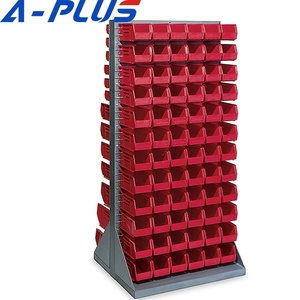 Estante para contenedores de panel con persianas de acero Estante de almacenamiento de contenedores de plástico con función de protección contra la corrosión - Product Image 4
