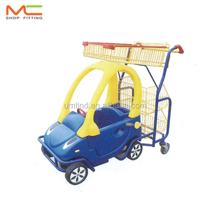 Tienda minorista Carrito de compras para niños Supermercado Mini carrito de alambre Regalo para compradores jóvenes - Product Image 6