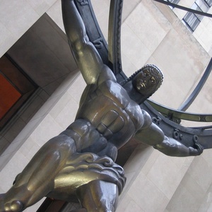 Arte de bronce de fundición restauración grande al aire libre Jardín de artesanía de Metal de bronce estatua <span class=keywords><strong>Atlas</strong></span> - Product Image 1