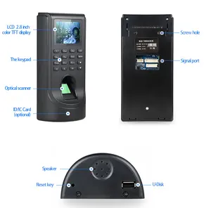 Sistema biométrico de controle de porta, impressão digital, cartão rfid, sistema de controle de acesso m5 rfid, sistema de entrada de porta
