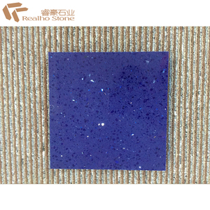 Ánh sáng sao Màu Xanh Lấp Lánh Đá Thạch Anh Cho Countertop/Ngói Sàn - Product Image 1