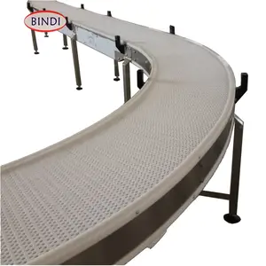 Mesh Belt Conveyor Straight/turn Plastic Conveyor System Chain Conveyor