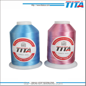 120D cuenta del hilado y uso del bordado 100% filamento poliéster <span class=keywords><strong>hilo</strong></span> de bordar - Product Image 2
