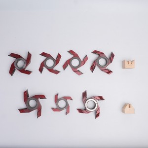Tête de <span class=keywords><strong>coupe</strong></span> en carbure de tungstène avec 4 ailes, cadre de <span class=keywords><strong>porte</strong></span> en acier TCT, haute qualité - Product Image 2