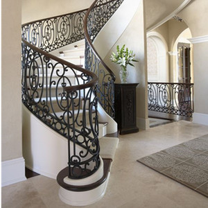 Conception de garde-corps d'escalier en métal préfabriqué pour <span class=keywords><strong>terrasse</strong></span> extérieure bon marché - Product Image 2