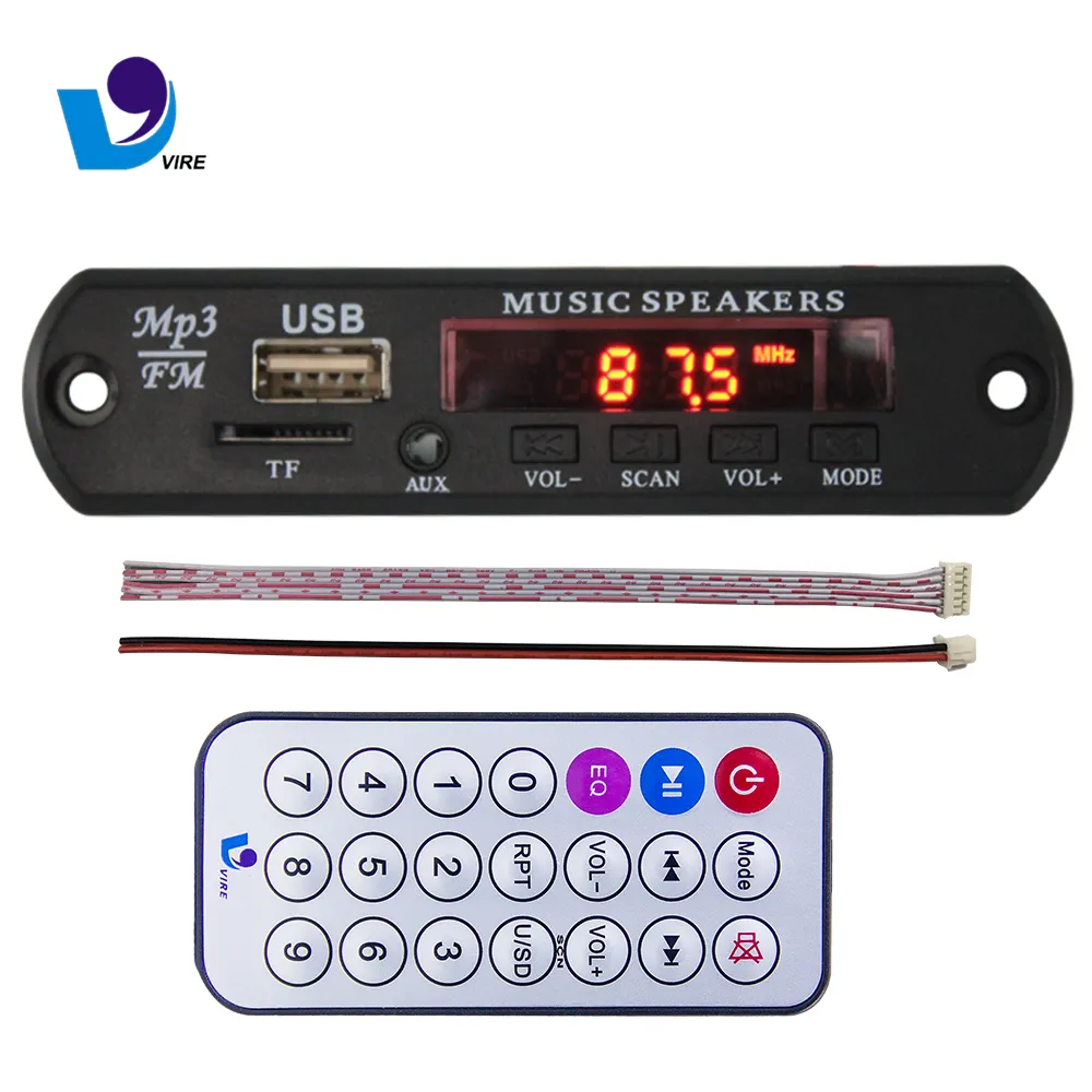 Modul Kit Radio Fm Mini Mp3 Usb VTF-108