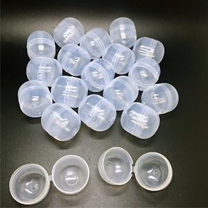 Bola Plastik PP Warna-warni Diameter 3X3.5Cm, Bola Kapsul Kosong Murah untuk Mesin Penjual Mainan - Product Image 1