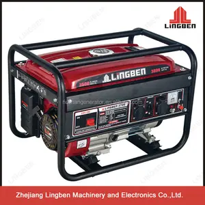 Lingben 7.0hp 5.5hp 6.6hp motor monofásico y tres LB3700DX 2kw 3kw generador de gasolina generador de comprar en china