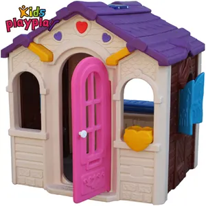 어린이 실내 놀이터 놀이 공간 사용 놀이터 게임 장비 다채로운 플라스틱 플레이 하우스 판매