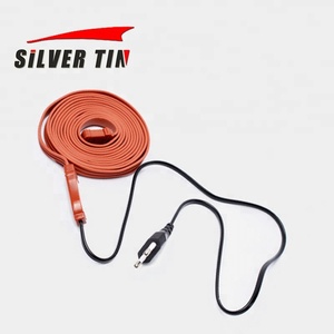 Tira Calefactora de Silicona de 25*1000mm, 100W 220V, Cinta/<span class=keywords><strong>Cable</strong></span> Calefactor para Tuberías - Product Image 3