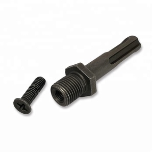 Adaptador <span class=keywords><strong>de</strong></span> mandril <span class=keywords><strong>de</strong></span> 3 mordazas, vástago SDS plus <span class=keywords><strong>de</strong></span> acero al carbono - Product Image 1