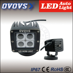 Ovovs square 3 pouces. 12w 1000 lumen led lampe de poche pour <span class=keywords><strong>la</strong></span> voiture, camion - Product Image 4