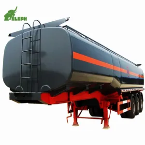 Eleph Mach Fabrikant Brandstof Tanker 35000 Liter Brandstoftank Oplegger