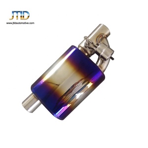 Système D'échappement en acier inoxydable couleur brûlé coloré silencieux d'échappement soupape de dépression avec télécommande - Product Image 2