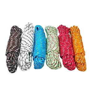 6.4 mm 32-strand saxon braid polypropylene rope for marine