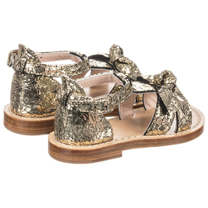 Cina All'ingrosso Ultima Moda Incrinato <span class=keywords><strong>Oro</strong></span> Tomaia In Pelle Scarpe Per Bambini <span class=keywords><strong>Sandali</strong></span> Delle Ragazze - Product Image 2