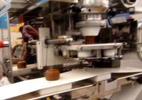 Machine à biscuits machine à maamoul avec différents moules