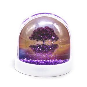 Photo Insert Plastic Snow Globe &amp; Water Globe Handmade Plastic Crafts <strong>Snowball</strong> - Product Image 4
