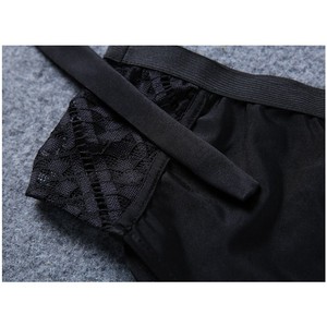 YSMARKET-Conjunto de Bikini de Talla Grande <span class=keywords><strong>para</strong></span> <span class=keywords><strong>Mujer</strong></span>, Traje de Baño de 2 Piezas, Color Negro, Ahuecado, 2 Piezas - Product Image 5