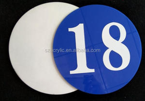 Restaurant de bureau <span class=keywords><strong>acrylique</strong></span> de <span class=keywords><strong>plaque</strong></span> d'immatriculation - Product Image 2