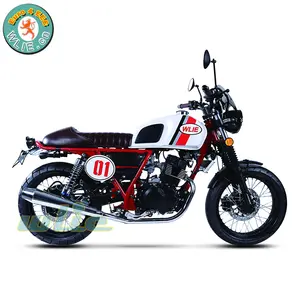 2019 inanılmaz hız alfa 50cc moped bisiklet alaşım jantlar motosiklet Euro 4 EEC COC Cafe Racer motosiklet F68 50cc/125cc (Euro4)