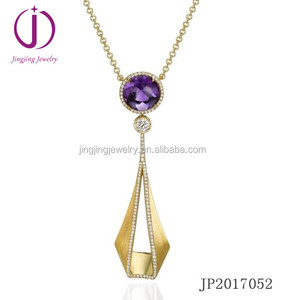 Colgante de rodio con forma de lazo, joyería personalizada, collar de estilo largo - Product Image 4