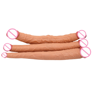 consolador doble impermeable pene flexible anal vaginal masajeador juguetes <span class=keywords><strong>para</strong></span> adultos producto del sexo <span class=keywords><strong>para</strong></span> las <span class=keywords><strong>mujeres</strong></span> - Product Image 4