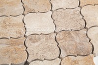 Siècle Pas Cher Jet D'eau Jaune Prix de carreaux de Mosaïque De Marbre Pour La Cuisine