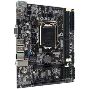 High quality 3 times test PGA1156 Intel H55 supported i7/i5/i3 motherboard