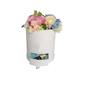 Valentine's day gift box drawer box cylindrical flower box hug bucket without Logo
