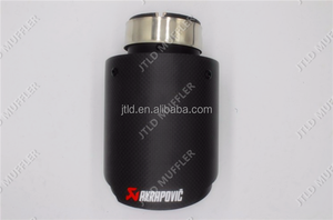 JTLD negro recubierto de fibra de carbono escape Akrapovic - Product Image 2