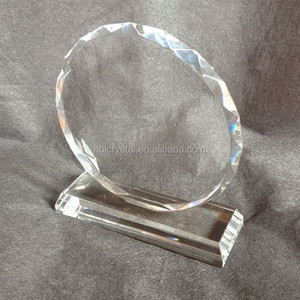Diseño Popular barato mano cristal trofeo de recuerdo regalo HBL-NA40 - Product Image 1