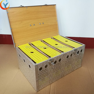 Cage de transport pour pigeons en acier inoxydable à 4 trous / <span class=keywords><strong>caisse</strong></span> / boîte - Product Image 5