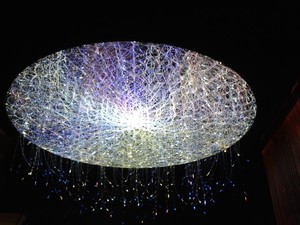 Lumière de <span class=keywords><strong>plafond</strong></span> en <span class=keywords><strong>fibre</strong></span> <span class=keywords><strong>optique</strong></span> à effet ciel étoilé en gros, télécommande RGB, plastique POF 0,75 mm 1,5 mm, hall d'entrée, toit - Product Image 4