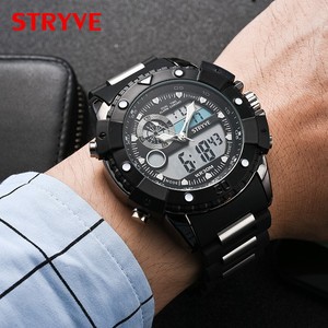 STRYVE brand S8001 hot Sport <span class=keywords><strong>orologio</strong></span> <span class=keywords><strong>digitale</strong></span> da <span class=keywords><strong>uomo</strong></span> 3ATM <span class=keywords><strong>orologio</strong></span> da polso impermeabile orologi da <span class=keywords><strong>uomo</strong></span> all'ingrosso di lusso di alta qualità - Product Image 5