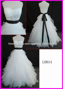 chérie sexy décolleté magnifique robe de mariée 2013 de mode - Product Image 1