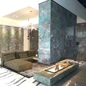 Design di Piano di Lavoro per Isola Cucina in Quarzite Amazonite di Altissima Qualità - Product Image 4