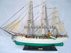 DANMARK — bateau tribal en bois, artisanat du VIETNAM - Product Image 3