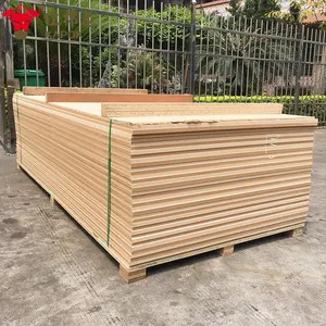 Kapok פנל מלמין Fibreboard ולחות הוכחה תכונה גבוה גלוס mdf לוח