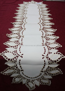 Poliester 100% mantel bordado calado - Product Image 4