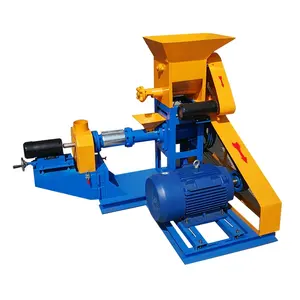 200kg/h Capacity Floating Fish Feed Making Machine Animal Feed Machine Poultry Farming Fish Floating Feed Extruder Machine