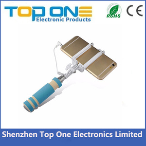 Quà Tặng Giáng Sinh Khuyến Mãi Tốt Nhất Gậy Tự Sướng Mini Có Dây Cáp Nhiều Màu Giá Rẻ - Product Image 2