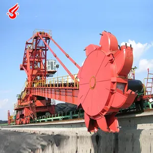 600 t/h băng tải xô bánh xe Stacker reclaimer cho khai thác than với Stacker reclaimer các nhà sản xuất