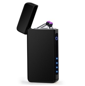 Bán Sỉ Bật Lửa Lò Sưởi Điện Tùy Chỉnh USB Giá Rẻ Bật Lửa Plasma Tia Kép Chống Gió Cho Đối Tác Kinh Doanh - Product Image 1