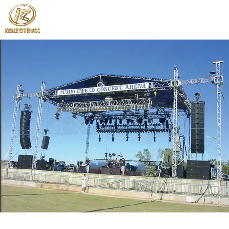 Outdoor Concert Stage Aluminum Lighting Truss System for Sale